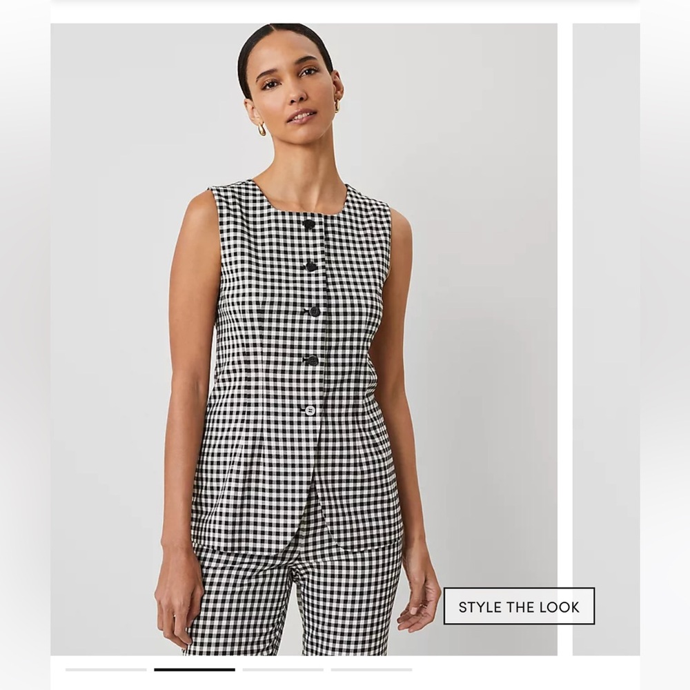 NWT Ann Taylor Longline Vest